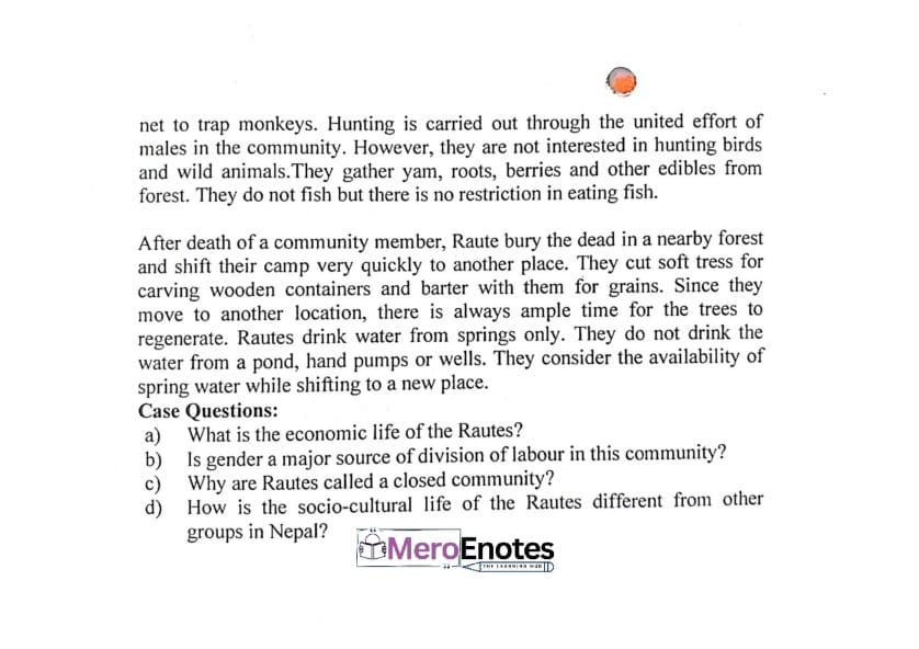 PU BBA BBA-BI BBA-TT BCIS BHCM BHM Fundamentals of Sociology Question Paper