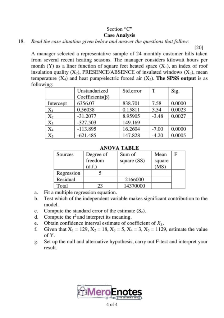 PU BBA BBA-BI BBA-TT BCIS Data Analysis and Modeling Question Paper